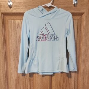 Adidas Sky Blue Long Sleeve Top